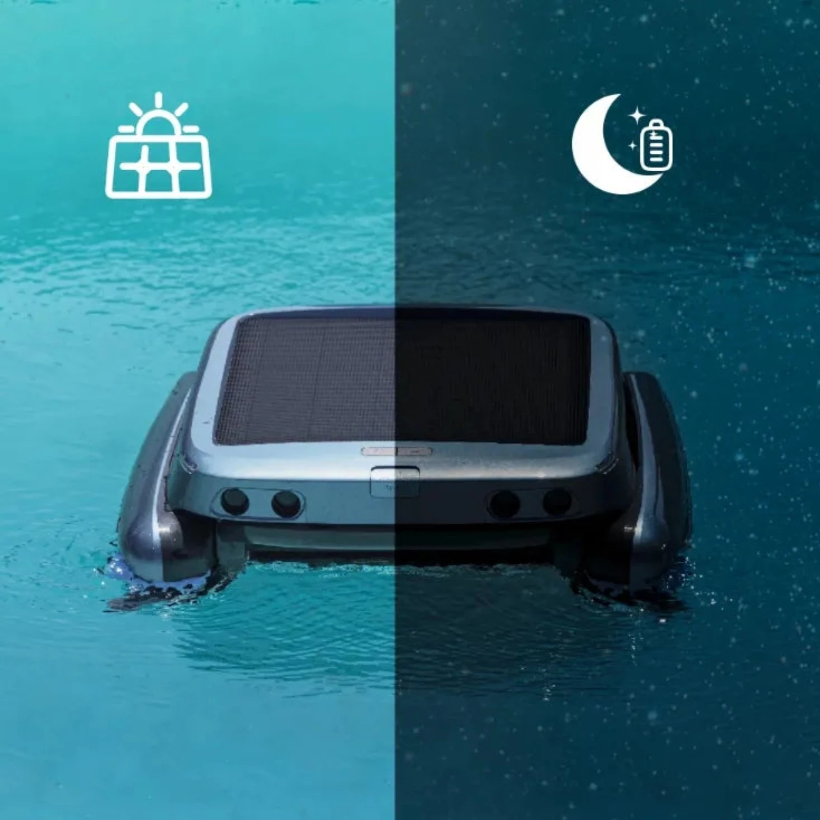 Robot de piscine skimmer iSkim Ultra Beatbot intelligent sans fil - Autre vue