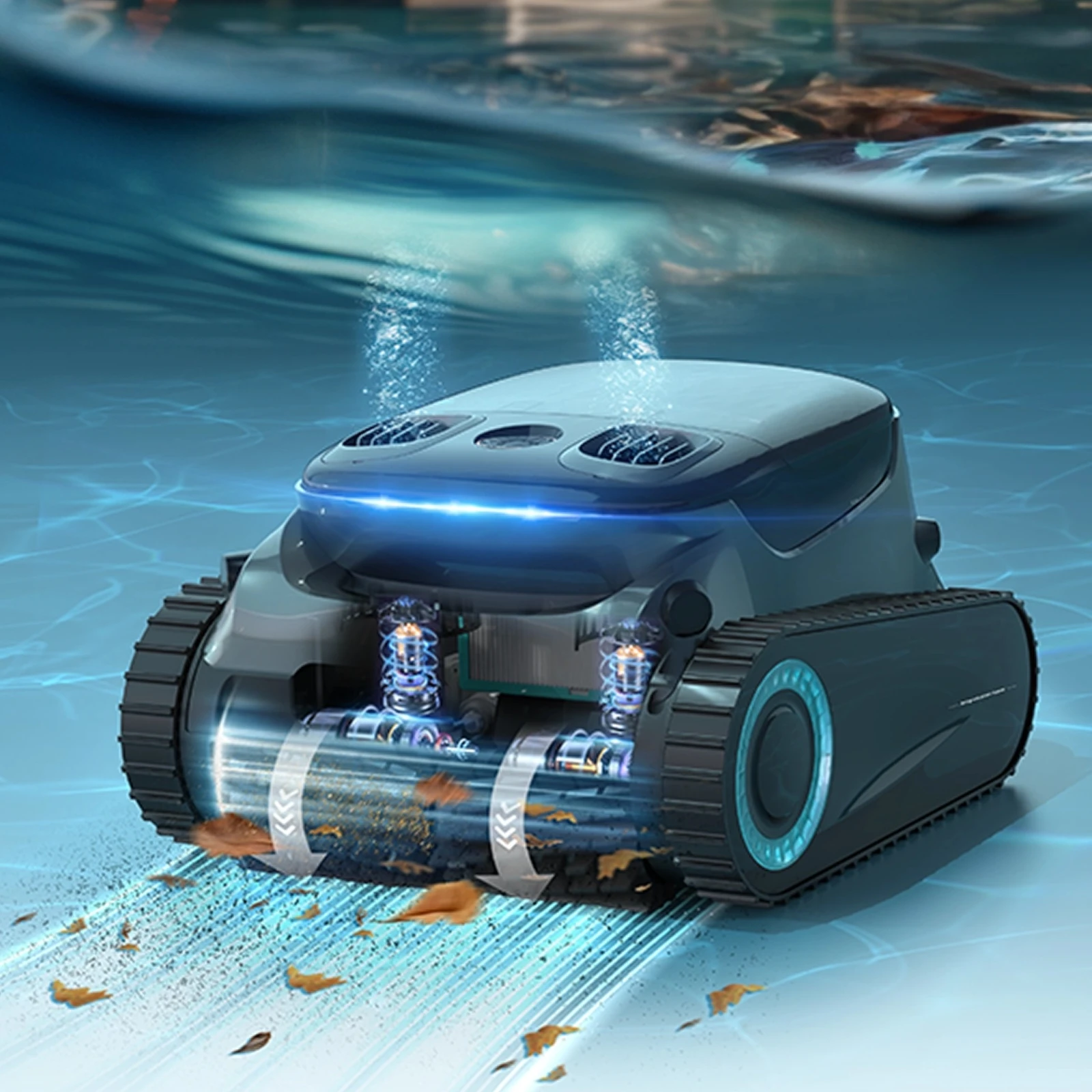 Robot de piscine Aiper SCUBA S1 PRO sans fil a batterie - Autre vue