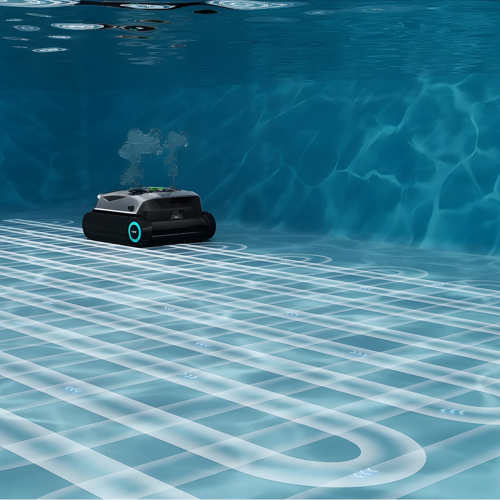 Robot de piscine Aiper Scuba X1 Pro sans fil a batterie - Autre vue