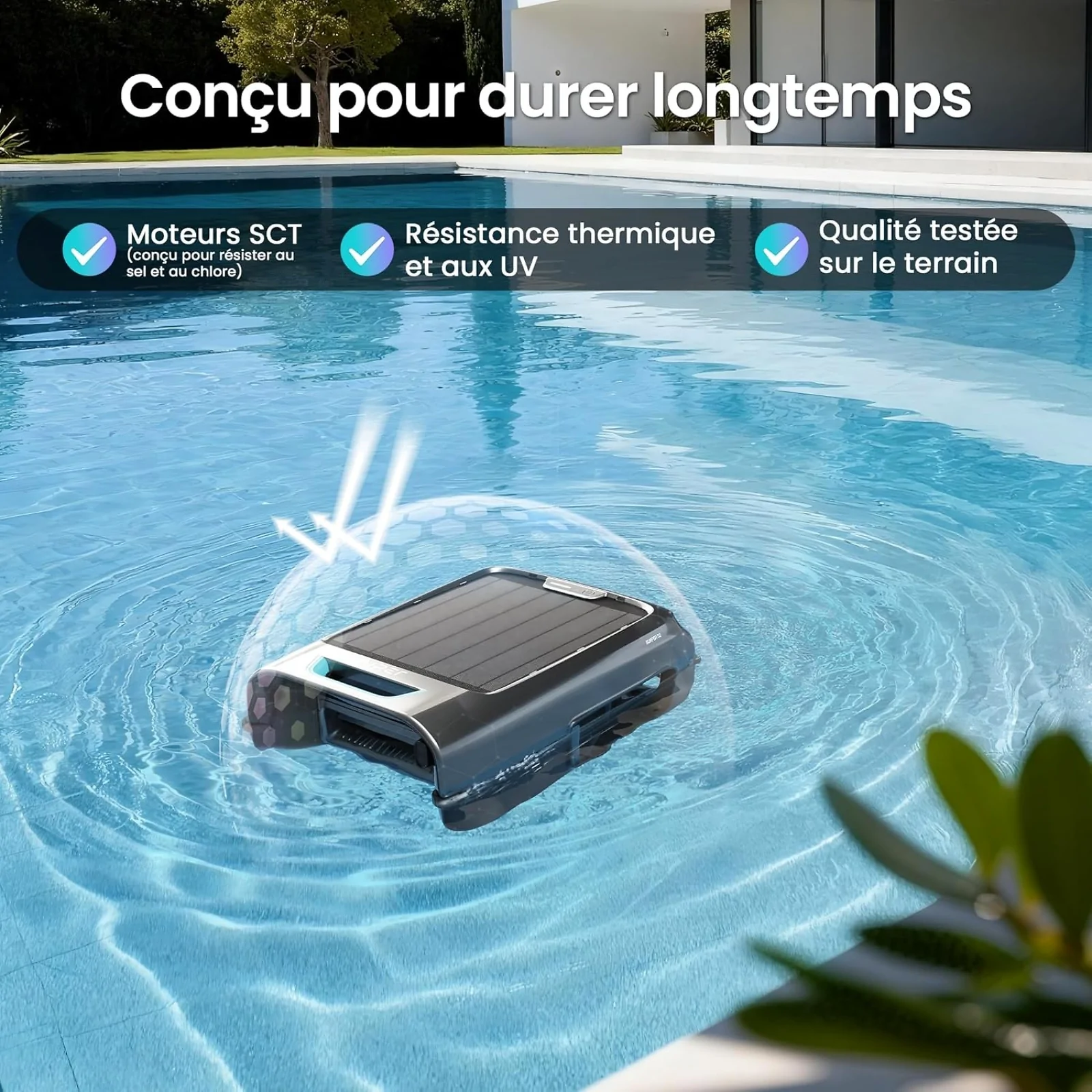 Skimmer de superficie Aiper EcoSurfer S2 - Otra vista