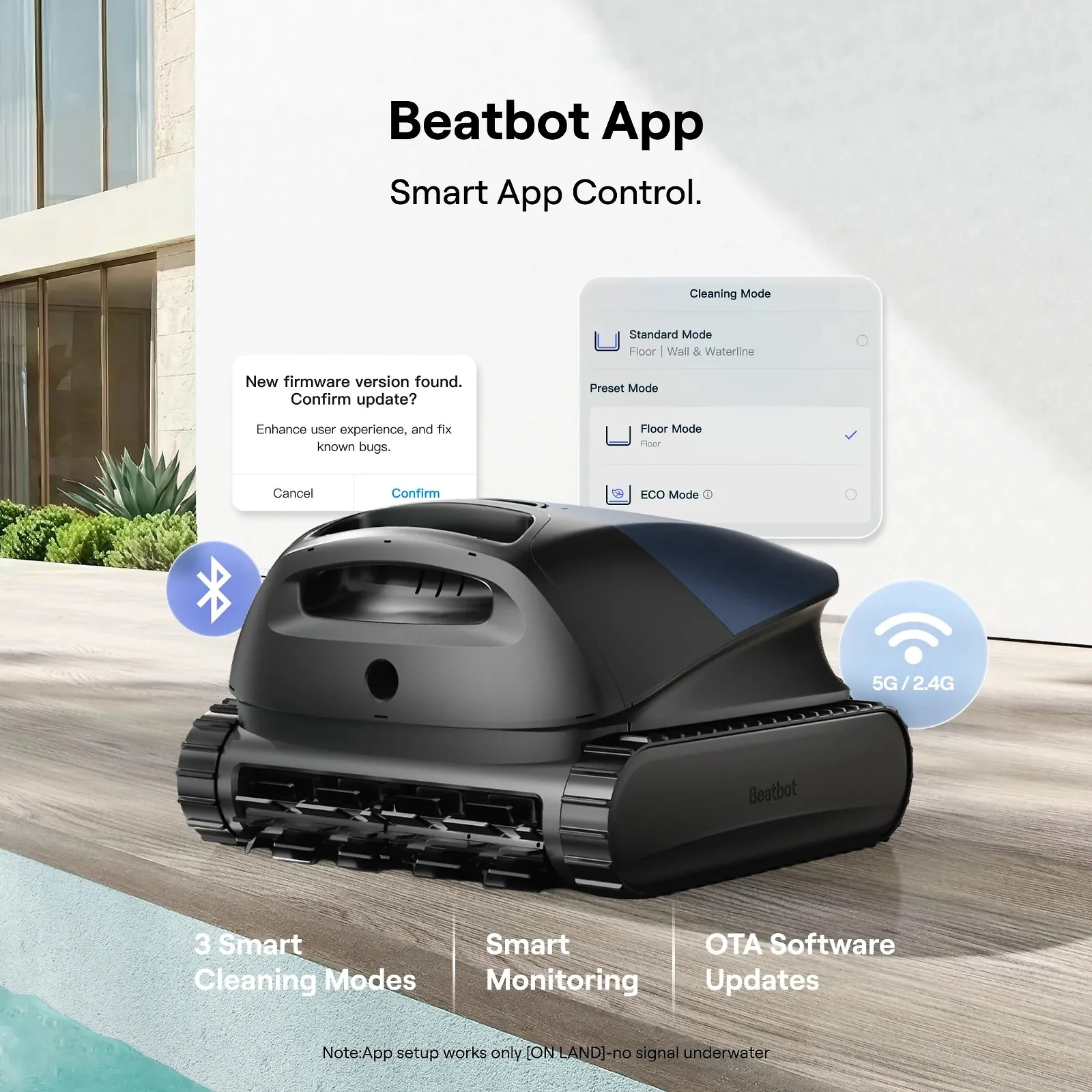 Beatbot SORA P1 Cordless Robotic Pool Cleaner – Wi-Fi Connected - Other view