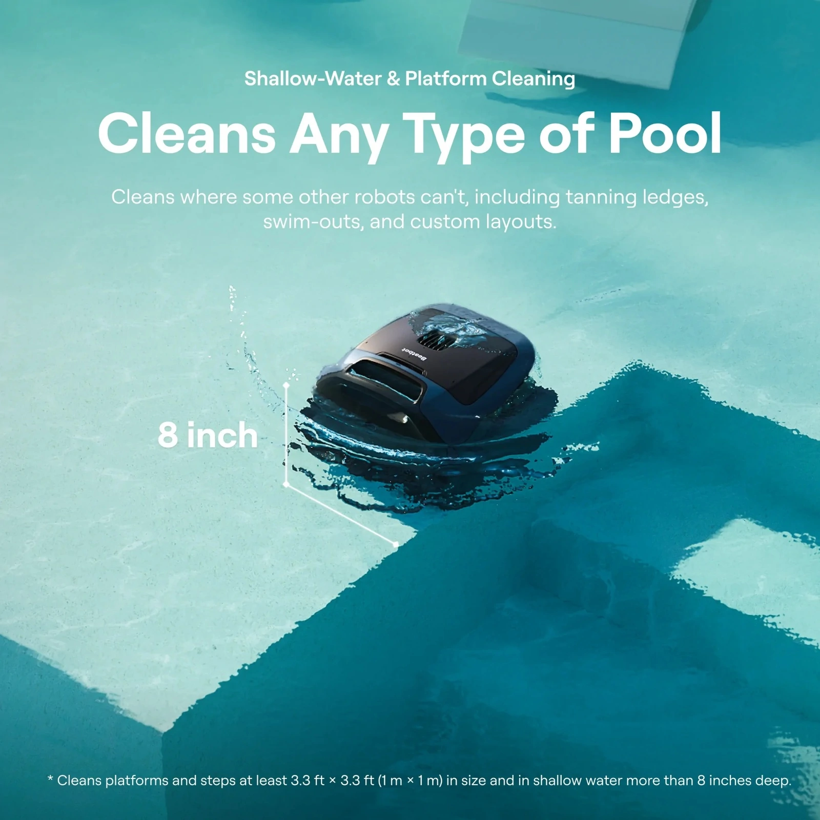 Beatbot SORA P3 Cordless Robotic Pool Cleaner with App Control - Other view