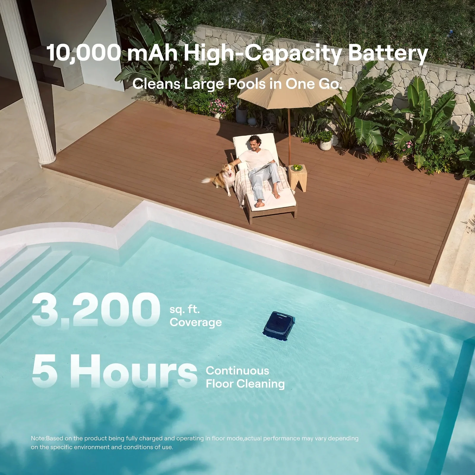 Robot piscine electrique Beatbot SORA P7 sans fil 4 en 1 - Weitere Ansicht